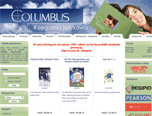 Tablet Screenshot of columbus.com.pl
