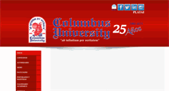 Desktop Screenshot of columbus.edu